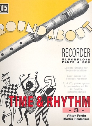 Time and Rhythm vol.3 fr 2 Sopranblockflten und Schlagwerk