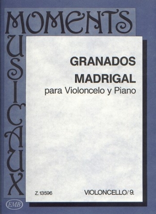 Madrigal fr Violoncello und Klavier