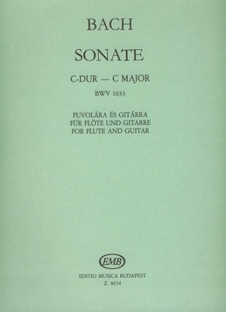 Sonate C-Dur BWV1033 fr Flte und Gitarre