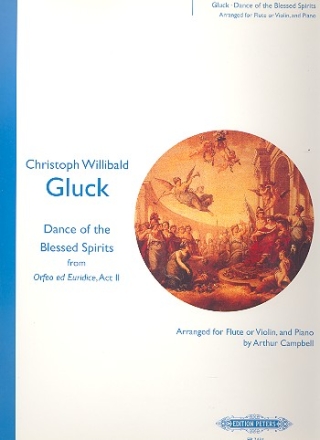 Dance of the blessed spirits for flute or violin and piano