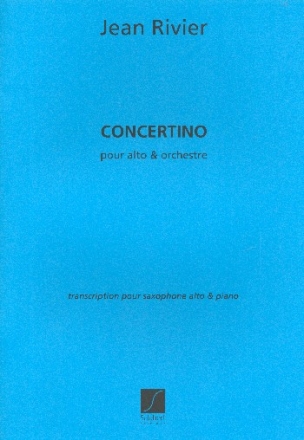 Concertino for alto and piano
