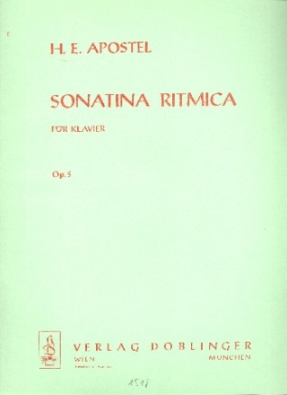 Sonatina ritmica op.5 fr Klavier