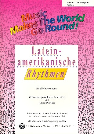 Lateinamerikanische Rhythmen Band 1 fr flexibles Ensemble Posaune/Cello/Fagott/Bariton