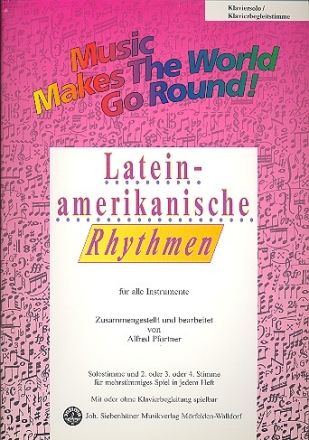 Lateinamerikanische Rhythmen fr flexibles Ensemble Klaviersolo/Klavierbegleitstimme