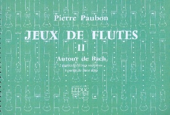 Jeux de flutes vol.ii pour flutes a bec (ssa) partiton