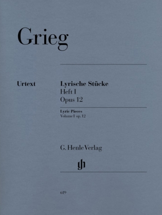 Lyrische Stcke Band 1 op.12 fr Klavier