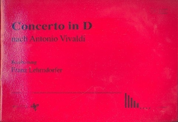Concertino D-Dur nach Antonio Vivaldi fr Orgel
