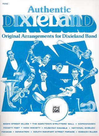 Authentic Dixieland for piano