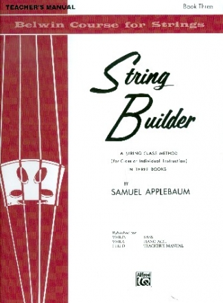 String Builder vol.3 Teacher's manual