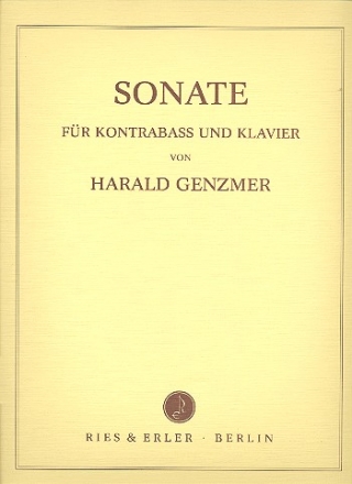 Sonate fr Kontraba und Klavier