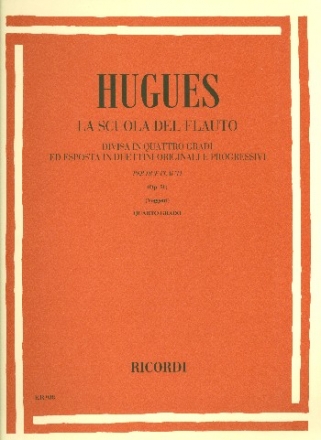 La scuola del flauto op.51 vol.4 per due flauti Spielpartitur