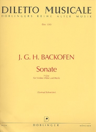 Sonate F-Dur fr Violine (Flte) und Harfe