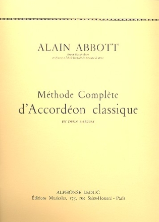 Mthode complete d'Accordon classique vol.2