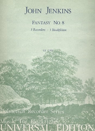 Fantasy no.8 fr 3 Blockflten (SSA)