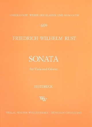 Sonate fr Viola und Gitarre