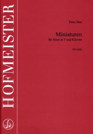 Miniaturen fr Horn in F und Klavier