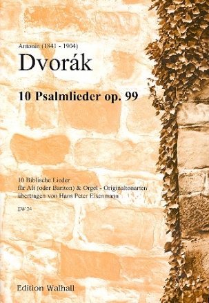 10 Psalmlieder op.99 fr Alt (Bariton) und Orgel