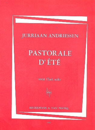 Pastorale d't voor fluit solo