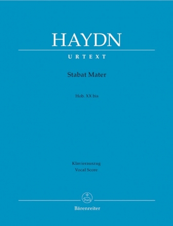 Stabat Mater fr gem Chor und Orchester Klavierauszug