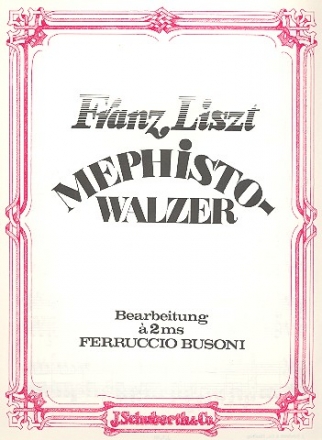 Mephisto-Walzer  fr Klavier