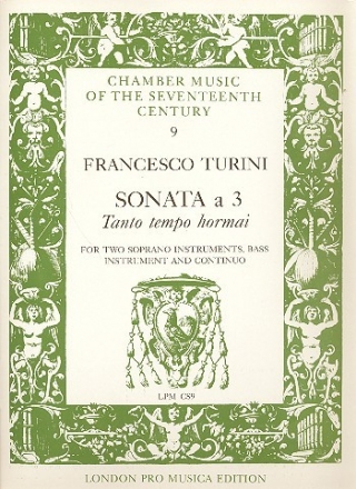 Sonata  3 for 2 soprano instruments, bass and bc