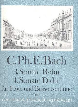 Sonate B-Dur Nr.3 und Sonate D-Dur Nr.4 fr Flte und Bc