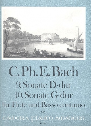 Sonate D-Dur Nr.9 und Sonate G-Dur Nr. 10 fr Flte und Basso continuo