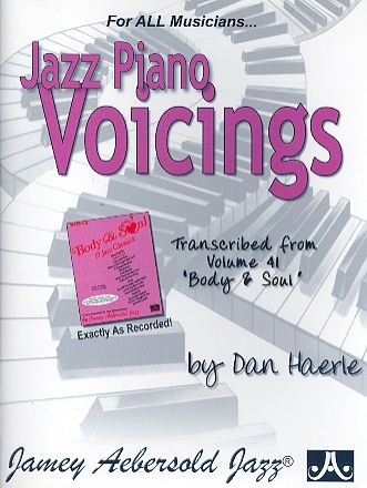 Jazz Piano Voicings transcribed comping from Body and Soul (vol.41) 