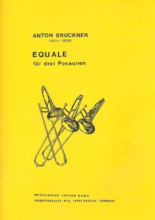 Equale fr 3 Posaunen Partitur und Stimmen