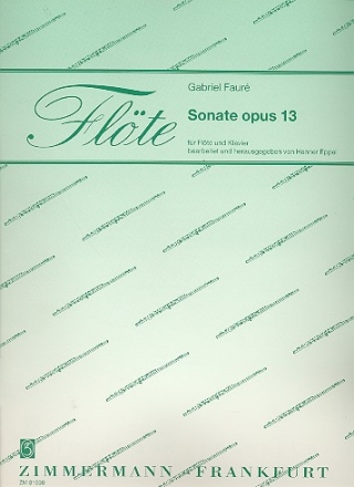 Sonate op.13 fr Flte und Klavier