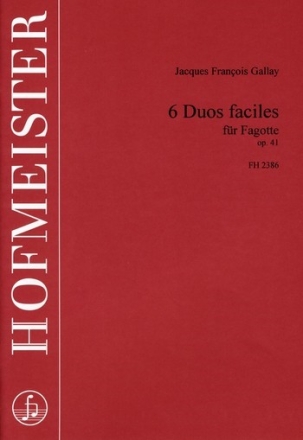 6 Duos faciles op.41 fr 2 Fagotte