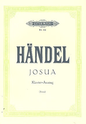Josua  Klavierauszug