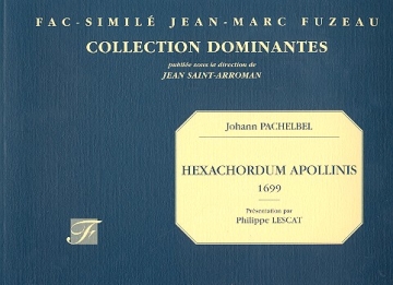 Hexachordum Apollinis pour clavecin Facsimile 1699