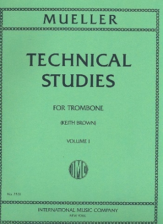 Technical Studies vol.1 trombone  brown, keith, ed.