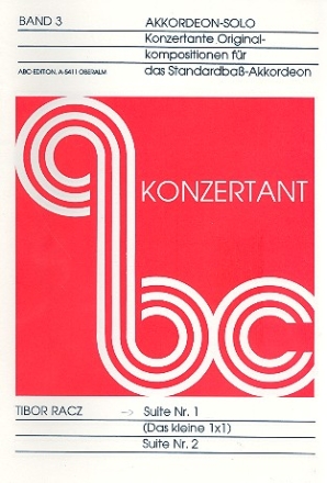 ABC Konzertant Band 3 Suiten Nr.1 und Nr.2 fr Akkordeon