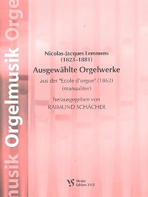 Ausgewhlte Orgelwerke fr Orgel (manualiter)