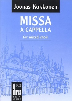 MISSA A CAPPELLA (1963) FOR MIXED CHORUS SCORE (PARTITUR)