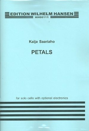 Petals for solo cello with optional electronics