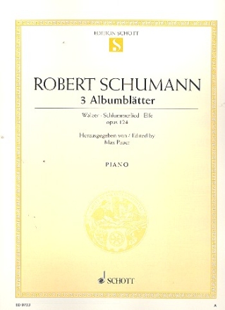 Albumbltter op. 124 fr Klavier