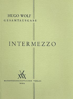 Intermezzo fr Streichquartett Studienpartitur