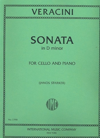 Sonata d minor for cello and piano