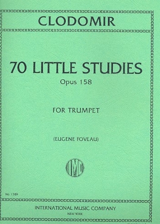 70 little Studies op.158 for trumpet