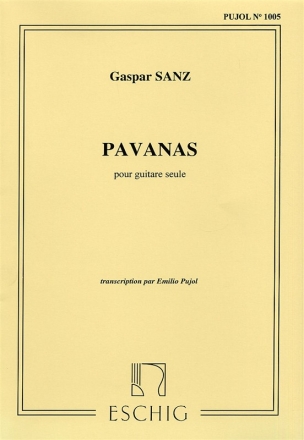 Pavanas pour guitare seule