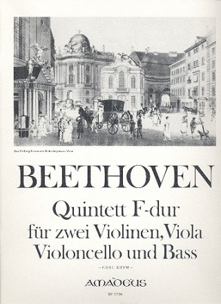 Quintett F-Dur op.17 fr Streichquartett und Kontraba Stimmen