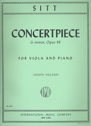 Concert Piece g minor op.46 for viola and piano