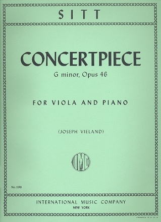 Concert Piece g minor op.46 for viola and piano