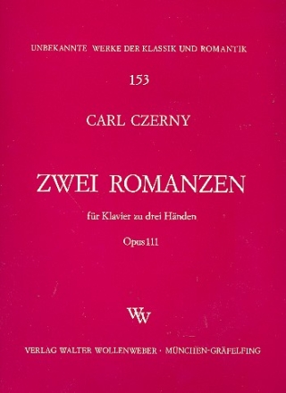 2 Romanzen op.111  fr Klavier zu 3 Hnden