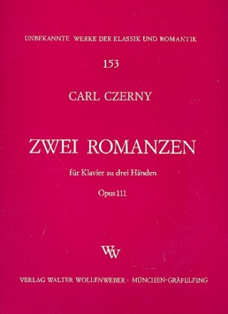 2 Romanzen op.111  fr Klavier zu 3 Hnden