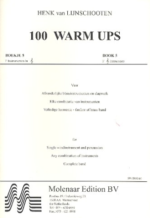 100 Warm ups vol.5 for F instruments