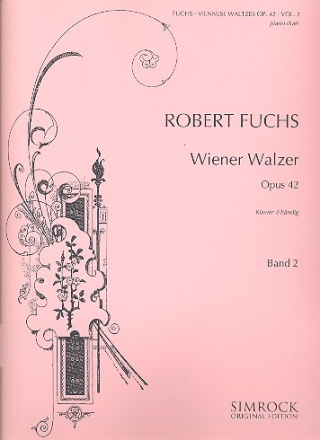 Wiener Walzer op.42 Band 2 fr Klavier zu 4 Hnden